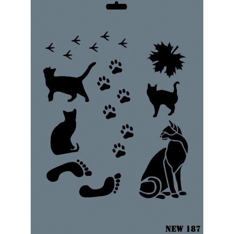 STENCIL NEW SERİ X-LARGE  187