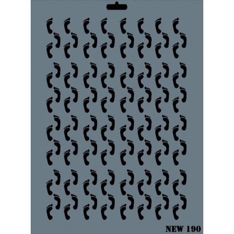 STENCIL NEW SERİ X-LARGE  190