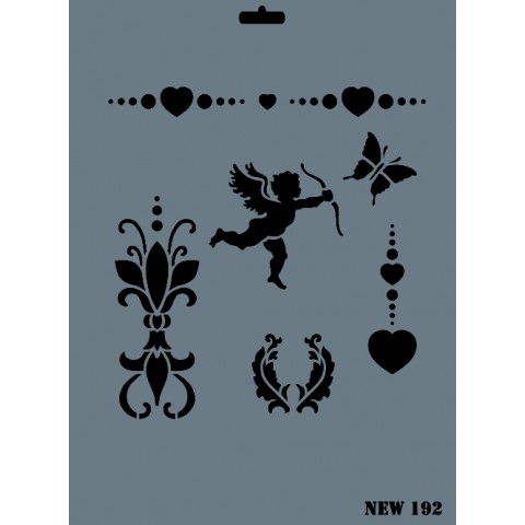 STENCIL NEW SERİ X-LARGE  192