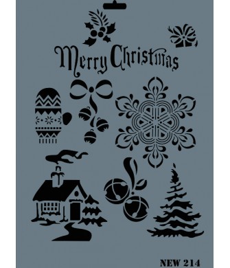 STENCIL NEW SERİ X-LARGE  214