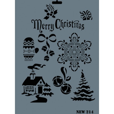 STENCIL NEW SERİ X-LARGE  214