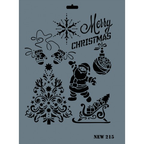 STENCIL NEW SERİ X-LARGE  215