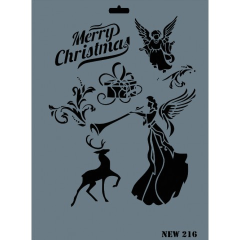 STENCIL NEW SERİ X-LARGE  216