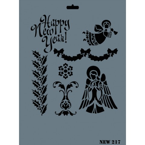 STENCIL NEW SERİ X-LARGE  217