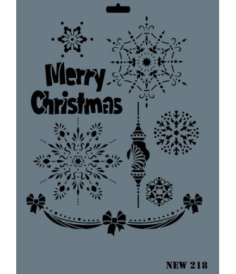 STENCIL NEW SERİ X-LARGE  218