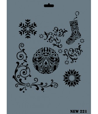 STENCIL NEW SERİ X-LARGE  221