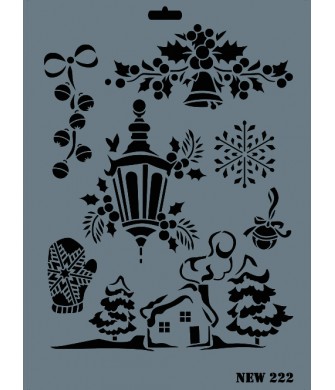 STENCIL NEW SERİ X-LARGE  222