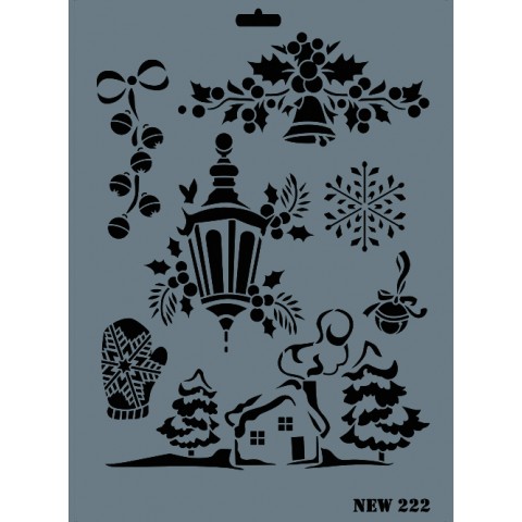 STENCIL NEW SERİ X-LARGE  222