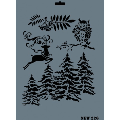 STENCIL NEW SERİ X-LARGE  226