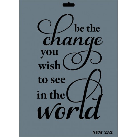 STENCIL NEW SERİ X-LARGE  252