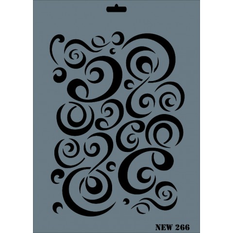 STENCIL NEW SERİ X-LARGE  266