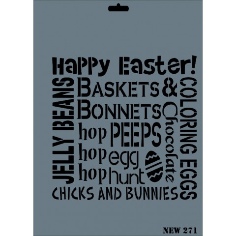 STENCIL NEW SERİ X-LARGE  271