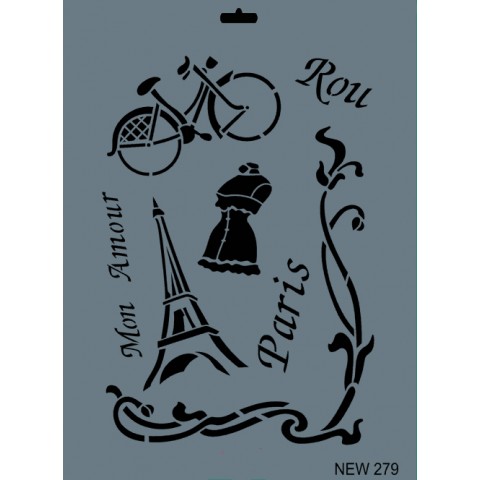 STENCIL NEW SERİ X-LARGE  279