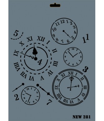 STENCIL NEW SERİ X-LARGE  281