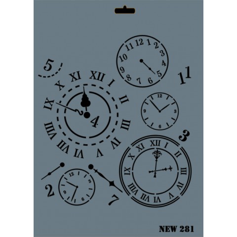 STENCIL NEW SERİ X-LARGE  281