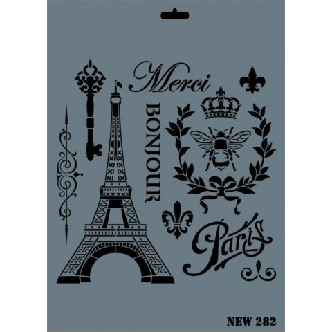 STENCIL NEW SERİ X-LARGE  282