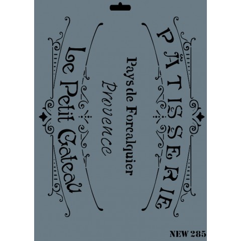 STENCIL NEW SERİ X-LARGE  285