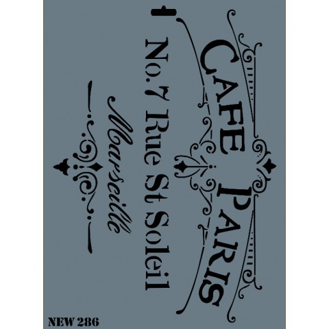 STENCIL NEW SERİ X-LARGE  286