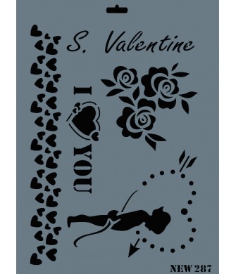 STENCIL NEW SERİ X-LARGE  287