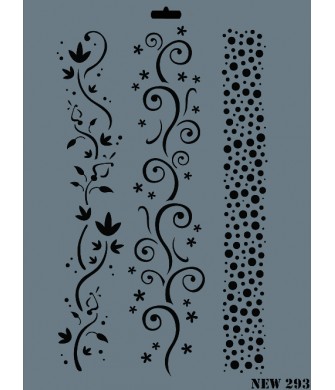 STENCIL NEW SERİ X-LARGE  293