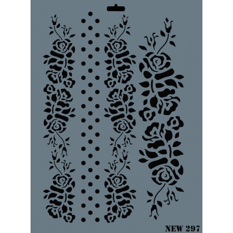 STENCIL NEW SERİ X-LARGE  297