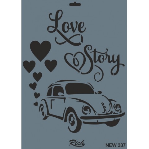 STENCIL NEW SERİ X-LARGE  337