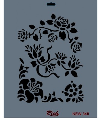 STENCIL NEW SERİ X-LARGE  340