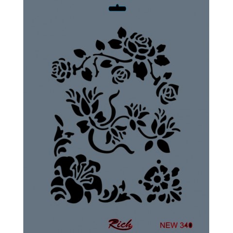 STENCIL NEW SERİ X-LARGE  340