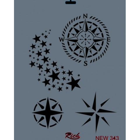 STENCIL NEW SERİ X-LARGE  343