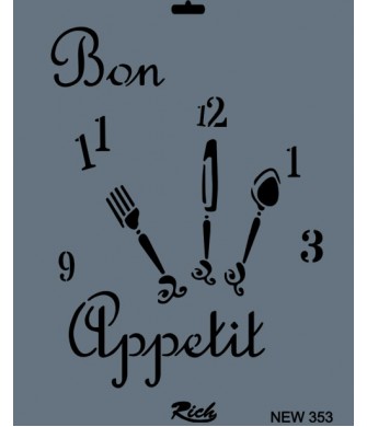 STENCIL NEW SERİ X-LARGE  353