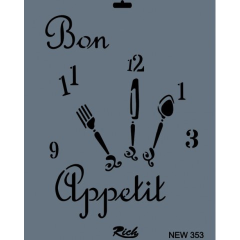 STENCIL NEW SERİ X-LARGE  353