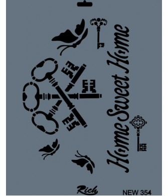 STENCIL NEW SERİ X-LARGE  354