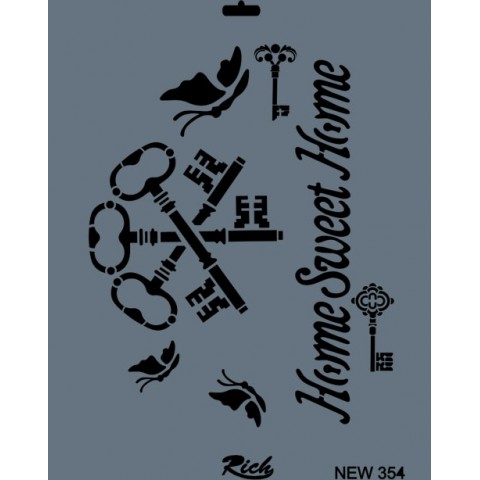 STENCIL NEW SERİ X-LARGE  354
