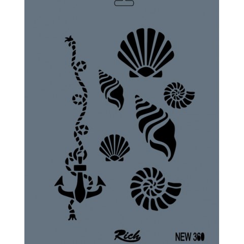 STENCIL NEW SERİ X-LARGE  360