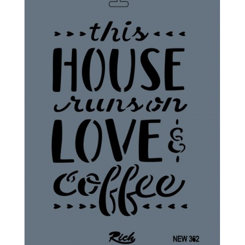 STENCIL NEW SERİ X-LARGE  362