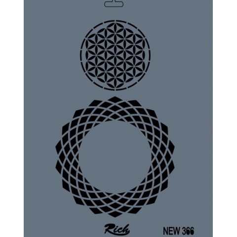 STENCIL NEW SERİ X-LARGE  366