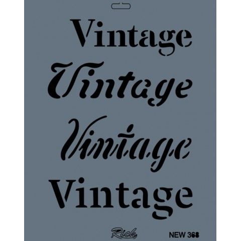 STENCIL NEW SERİ X-LARGE  368