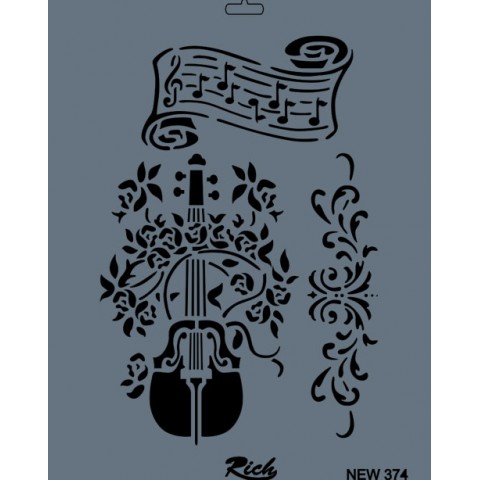 STENCIL NEW SERİ X-LARGE  374