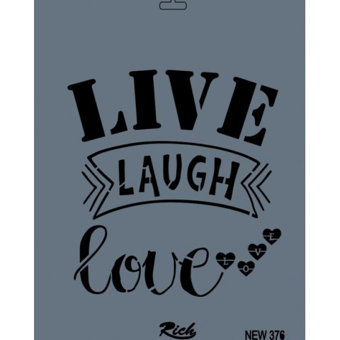 STENCIL NEW SERİ X-LARGE  376