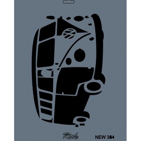 STENCIL NEW SERİ X-LARGE  384