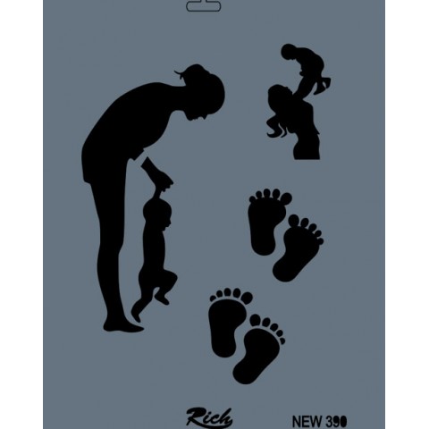 STENCIL NEW SERİ X-LARGE  390