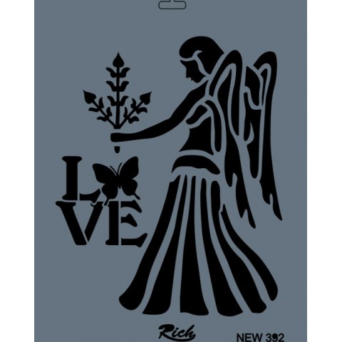 STENCIL NEW SERİ X-LARGE  392