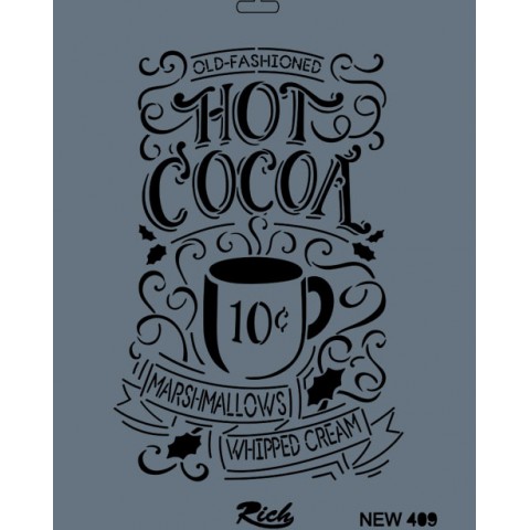 STENCIL NEW SERİ X-LARGE  409