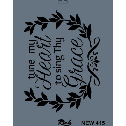 STENCIL NEW SERİ X-LARGE  415