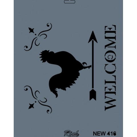 STENCIL NEW SERİ X-LARGE  416