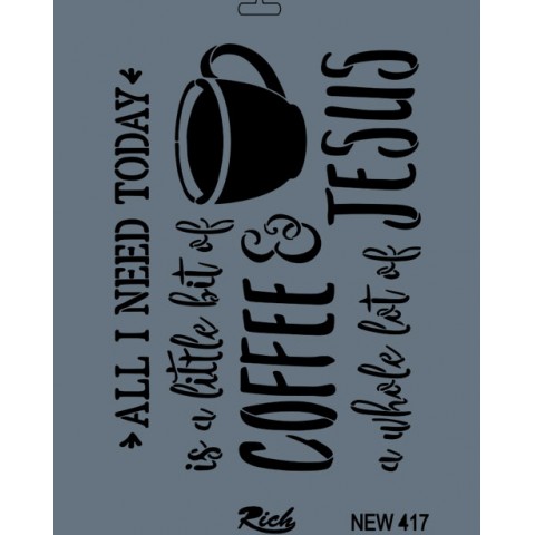 STENCIL NEW SERİ X-LARGE  417