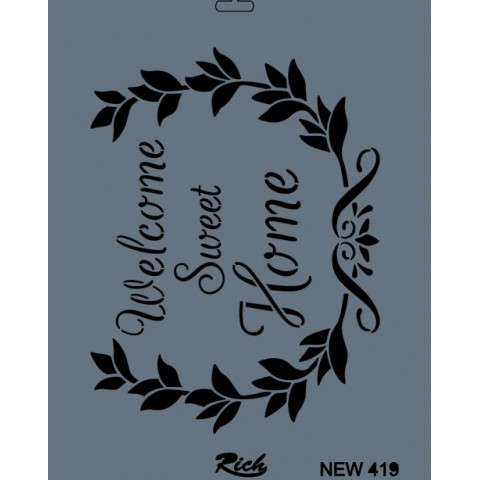 STENCIL NEW SERİ X-LARGE  419