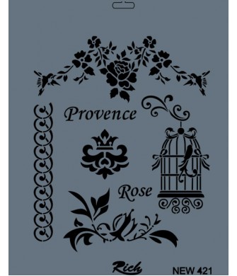 STENCIL NEW SERİ X-LARGE  421