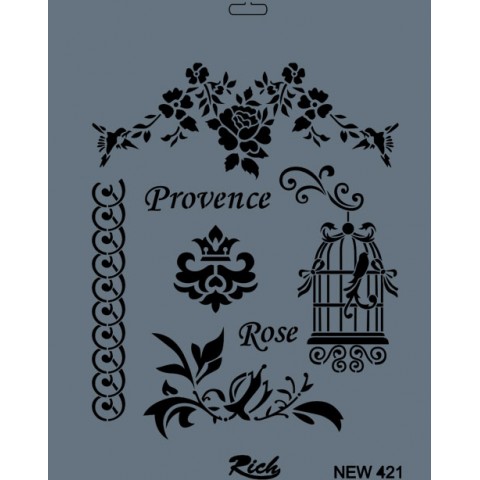 STENCIL NEW SERİ X-LARGE  421