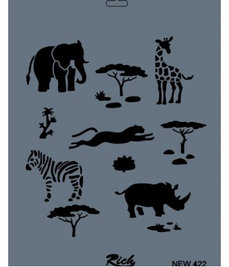 STENCIL NEW SERİ X-LARGE  422
